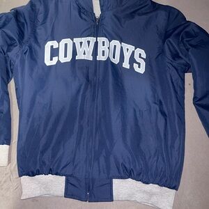 official NFL Cowboys Reversible Puffer Jacket